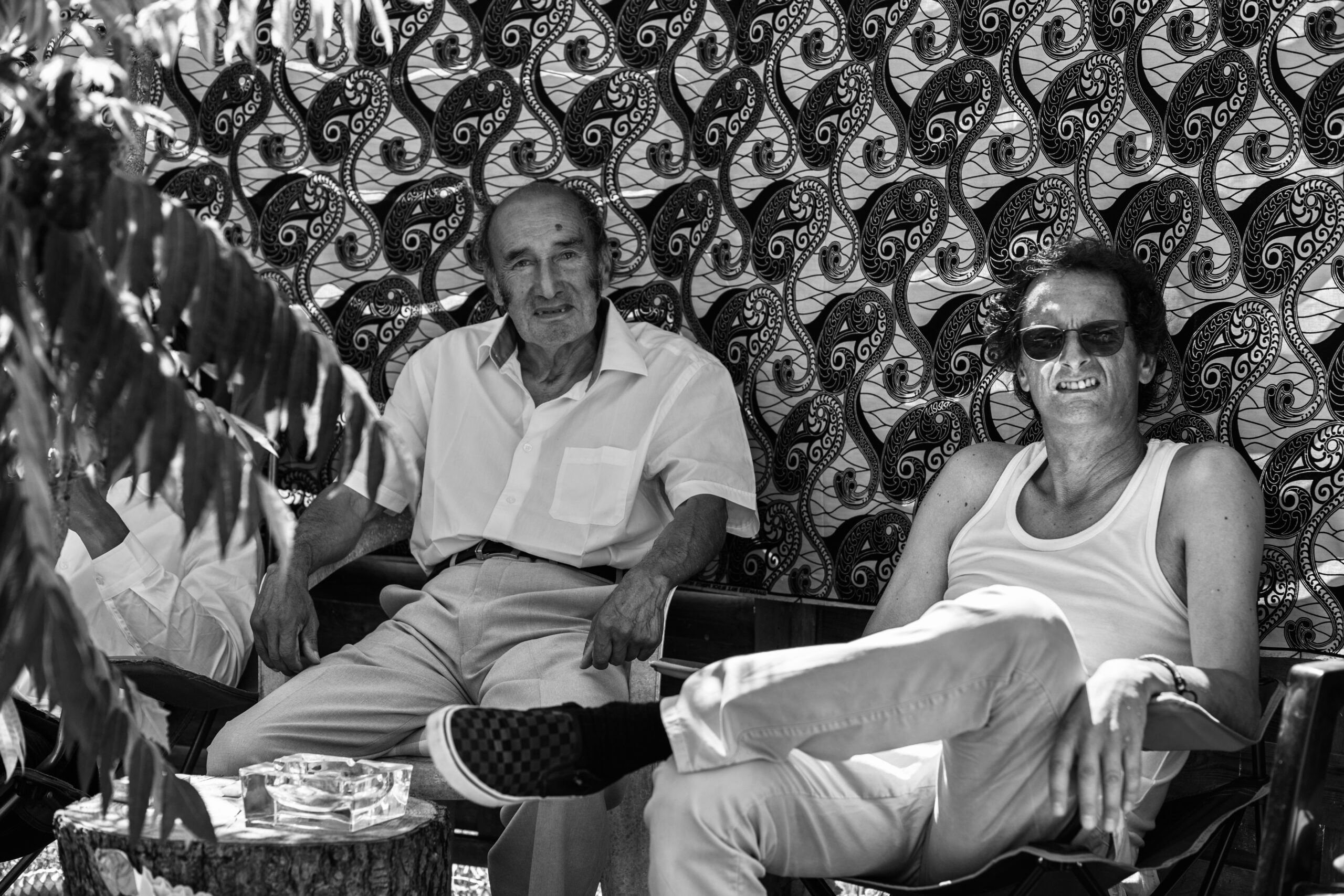 Luis Barragán y Fernando Rueda-Olier. Luis Barragán y Fernando Rueda-Olier en Burdeos, Francia. (Verano de 2016).